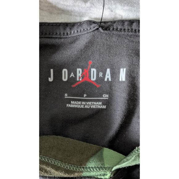 Nike Jordan Onfield Michigan Wolverines Military Hooded Sweatshirt Mens Small - Picture 10 of 14